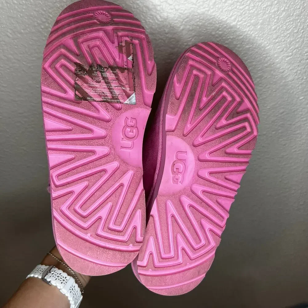 UGG Classic Ultra Mini Suede boots in pink GIRLS 4 / EU 36